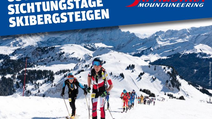 Sichtungstage Skibergsteigen.indd ÖSV, Skibergsteigen