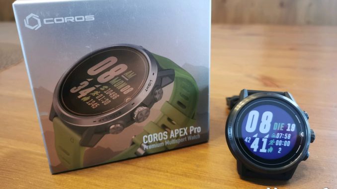 coros, apex, pro, watch, gps