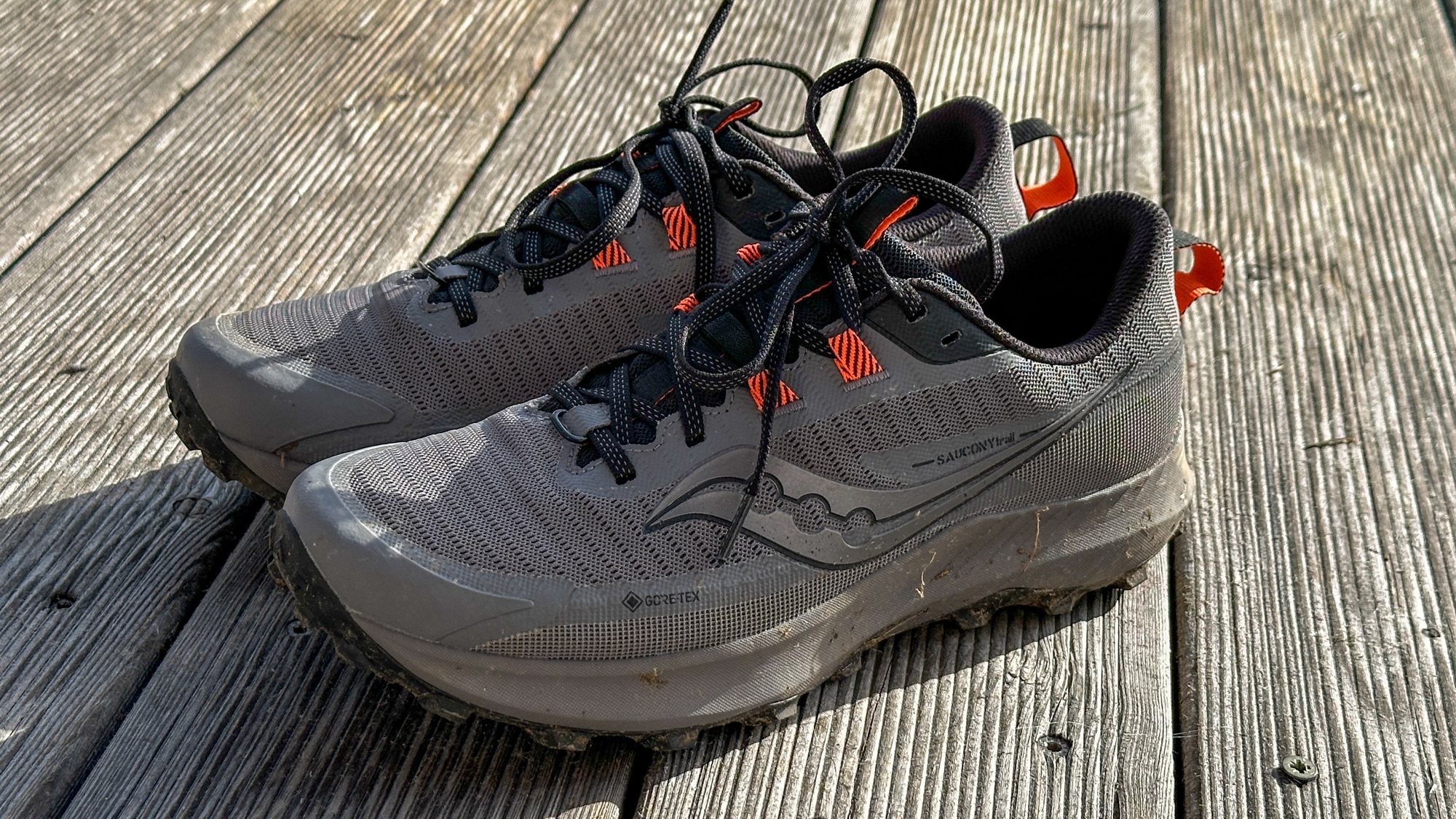 Im aufimuasi Praxistest Saucony Peregrine 13 GTX